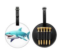 Cyber Shark Byte - Bolsa de almacenamiento para camisetas de golf, diseño portátil, fácil de organizar