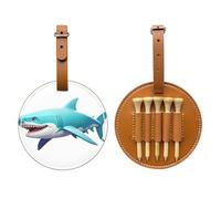 Cyber Shark Byte - Bolsa de almacenamiento para camisetas de golf, diseño portátil, fácil de organizar