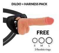 Cyber Silicock Connor Arnés Con Dildo 20.5 Cm