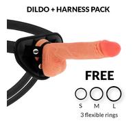 Cyber Silicock Freeman ArnÃ©s Con Dildo 20 Cm