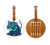 Cyber Tiger Circuit - Bolsa de almacenamiento para camisetas de golf, diseño portátil, fácil de organizar