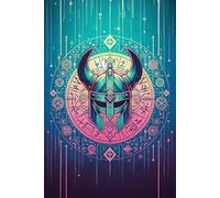 Cyber Viking Notebook: Square Grid Graph Paper, 6x9 Inch, 120 Pages