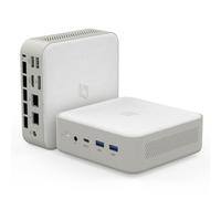 CyberGeek Mini PC AMD Ryzen 7 5700u (8C/16T, hasta 4.3 GHz), mini computadoras DDR4 de 32 GB de RAM 1 TB PCIe SSD, mini escritorio para juegos compatible con 4K a 60 Hz/pantalla triple/WiFi/BT5.0/HDMI