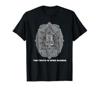 Cybernetic Archive Blueprint - The Truth IS Open Source Camiseta
