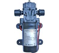 CYBERNOVA DC 24V 100 PSI 4.0L / m Bomba de Diafragma de Alta Presión Bomba de Agua Autocebante Bomba de Riego para Camping/Barco/Camper/Jardín/Vehículo/RV Limpieza/Riego