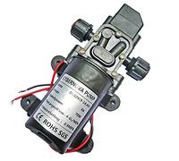 CYBERNOVA DC12V 131PSI agua dulce de agua de alta presión de diafragma autocebante Bomba de camping/Barco/RV/jardín/Limpieza de vehículos/autocaravanas (4-6L/min)