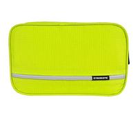 CYBERNOVA Plegable Multifuncional Cosmético Organizadores de Viaje Travel Toiletry Bag La Bolsa de Aseo Lave La Bolsa Impermeable Bolsa De Aseo Cosmeticos (Amarillo Verde)