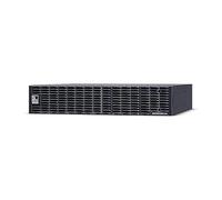 CyberPower BPE72V60ART2U Módulo de extensión de batería para UPS Torre/Rack 2U, 72Vdc 60A, 12 x 12 V 9 Ah, Gel de Plomo Intercambiable en Caliente, Negro, 19 Pulgadas, Compatible con OL2000ERTXL2U