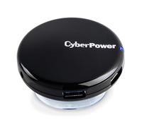 CyberPower CPH430PB centro o nodo - Concentrador (USB 3.0, 0,9A, 5V, Color blanco, 0 - 40 °C, 0 - 80 °C)