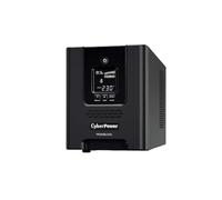 CyberPower PR2200ELCDSL sistema de alimentación ininterrumpida (UPS) 2200 VA 9 salidas AC Línea interactiva - Fuente de alimentación continua (UPS) (2200 VA, 1980 W, 160 V, 283 V, 50/60 Hz, C13 acoplador, C19 acoplador)