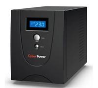 CyberPower SAI Interactivo de Línea VALUE2200EILCD - 2200VA / 1320W - 6 Salidas Protegidas - Regulación Automática AVR - Torre - LCD - Incluye Software de Gestión