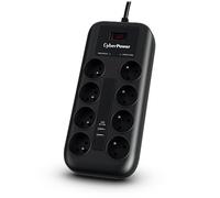 Cyberpower tracer iii p0820suf0-fr limitador de tensión negro 8 salid