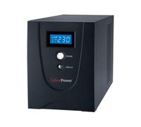 CyberPower VALUE2200EILCD Sistema de alimentación ininterrumpida (UPS) - Fuente de alimentación Continua (UPS) (C14 Coupler, Torre, Polímero, PowerPanel, 47/63, Negro)