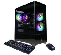 CyberPowerPC Gamer Master Gaming PC, AMD Ryzen 5 5500 3.6GHz, Radeon RX 6400 4GB, 16GB DDR4, 500GB PCIe Gen4 SSD, WiFi Ready y Windows 11 Home (GMA3100A)