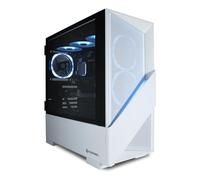 CYBERPOWERPC Luxe Gaming - Ordenador de sobremesa AMD Ryzen 7 9700X, AMD RX 9070 XT, 32 GB de RAM, 1 TB NVMe SSD, 750 W PSU, Windows 11, Liquid Cooling, amatista 360M Airflow White