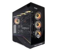 CYBERPOWERPC Luxe Gaming - Ordenador de sobremesa para videojuegos (AMD Ryzen 7 9700X, Nvidia RTX 5060, 32 GB de RAM, SSD NVMe de 1 TB, 650 W PSU, Windows 11, Liquid Cooling, V100R)
