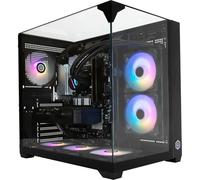 CYBERPOWERPC Luxe Gaming PC - Intel Core i9-12900KF, AMD Radeon RX 9070 XT 16GB, 32GB RAM, 1TB NVMe SSD, 750W 80+ PSU, Wi-Fi, Refrigeración a Liquido CPU, Windows 11, Trigon RGB