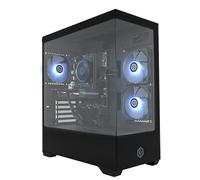 CYBERPOWERPC Wyvern Gaming PC - Intel Core i5-12400F, Nvidia RTX 5060 8GB, 16GB RAM, 1TB NVMe SSD, 650W 80+ PSU, Wi-Fi, Windows 11, Prism Panoramic RGB Black