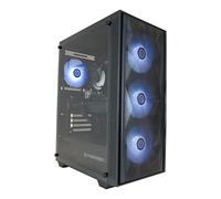CYBERPOWERPC Wyvern PC Gaming - AMD Ryzen 5 4500, Nvidia RTX 3050, 16GB RAM, 500GB NVMe SSD, 650W 80+ PSU, Wi-Fi, Windows 11, Sylph RGB