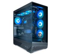 CYBERPOWERPC x MSI PBM Gaming PC - AMD Ryzen 7 9700X, Nvidia RTX 5070, 32 GB RAM, 1TB NVMe SSD, 850 W PSU, Windows 11, Liquid Cooling, Mag Pano 130R PZ Black Case