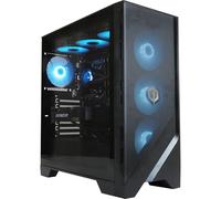 CYBERPOWERPC x MSI PBM Gaming PC - AMD Ryzen 7 9800X3D, Nvidia RTX 5080, 32 GB RAM, SSD NVMe de 2 TB, PSU de 1000 W, Windows 11, Liquid Cooling, Mag Forge 320R Airflow