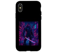 Cyberpunk Bigfoot - Sasquatch Yeti Cryptids Carcasa para iPhone X/XS