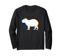 Cyberpunk Glitchcore Glitch Vaporwave Capybara Vibes Manga Larga