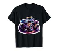 Cyberpunk Monster Truck Fan Lover Entusiasta Cool Evento Goer Camiseta