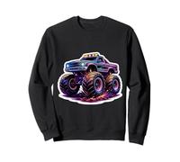 Cyberpunk Monster Truck Fan Lover Entusiasta Cool Evento Goer Sudadera