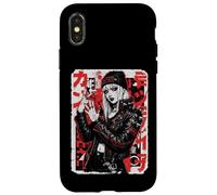 Cyberpunk Punk Girl - Streetwear japonés Carcasa para iPhone X/XS