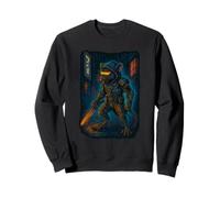 Cyberpunk Rat Warrior - Arte Samurai Urbano Sudadera