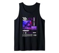 Cyberpunk Resist Gran Reset Anime Dystopian Camiseta sin Mangas