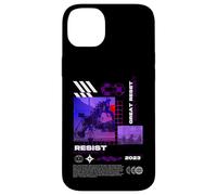 Cyberpunk Resist Gran Reset Anime Dystopian Carcasa para iPhone 14 Plus