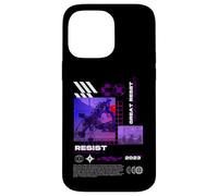 Cyberpunk Resist Gran Reset Anime Dystopian Carcasa para iPhone 14 Pro MAX
