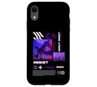 Cyberpunk Resist Gran Reset Anime Dystopian Carcasa para iPhone XR
