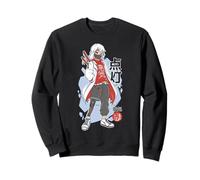 Cyberpunk Samurai Anime Techwear Mecha Cyber Ninja Estética Sudadera