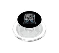 Cybersecurity Can't Fix Stupid Just Clicks PopSockets PopGrip para MagSafe