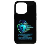 Cybersecurity Is My Superpower IT Tech Hacker Carcasa para iPhone 13 Pro
