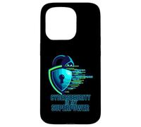 Cybersecurity Is My Superpower IT Tech Hacker Carcasa para iPhone 15 Pro