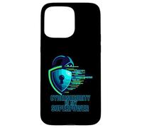 Cybersecurity Is My Superpower IT Tech Hacker Carcasa para iPhone 15 Pro MAX