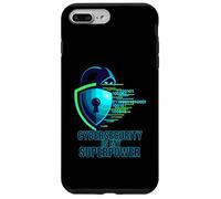 Cybersecurity Is My Superpower IT Tech Hacker Carcasa para iPhone 7 Plus/8 Plus