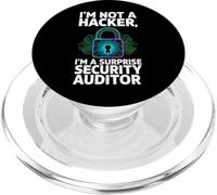 Cybersecurity Pen Tester Not A Hacker Security Auditor PopSockets PopGrip para MagSafe