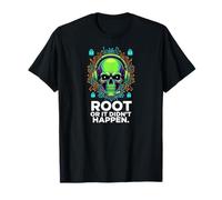 Cybersecurity Root Access Hacker Linux Pentest Camiseta
