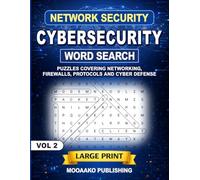 Cybersecurity Word Search Network Security: Large Print Puzzles Covering Networking, Firewalls, Protocols and Cyber Defense