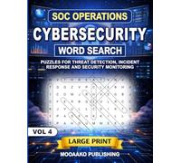 Cybersecurity Word Search SOC & Security Operations: Large Print Puzzles for Threat Detection, Incident Response and Security Monitoring