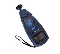 CyberTech 3 en 1 Tri-Mode de contacto y sin contacto del laser del tacómetro RPM de fotos digital tacómetro y velocidad lineal de superficie del metro de distancia Medida con cuatro ruedas 1