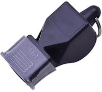 Cyberwork Silbato - Silbato para Entrenador o Árbitro Deportivo Profesional, Flauta Silbato, Classic con Cordón Resistente, Ideal para Fútbol, Baloncesto, y Deportes al Aire Libre.(Negro)
