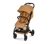 CYBEX Gold Cochecito BEEZY con posición de reclinado ergonómica, Desde el nacimiento hasta aprox. 4 años (máx. 22 kg), Plegado compacto, Sistema de arnés de un tirón, Cinnamon Yellow