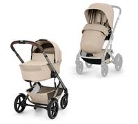 CYBEX Gold Cochecito TALOS S LUX y capazo plegable Fold Cot, Almond Beige