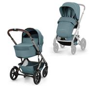 CYBEX Gold Cochecito TALOS S LUX y capazo plegable Fold Cot, Stormy Blue